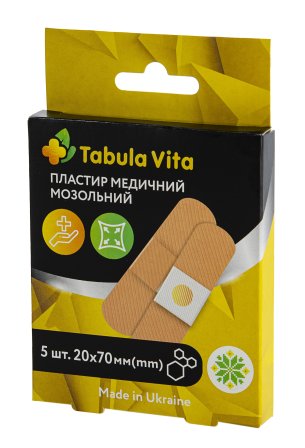 Пластир 20ммх70мм мозольний №5 Tabula Vita (Табула Віта)