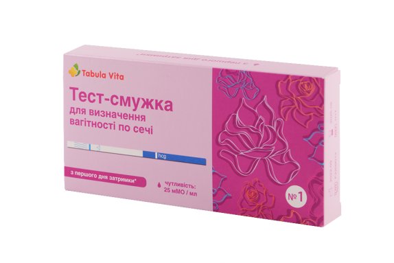Тест-смужка для визначення вагітності №1 Tabula Vita (Табула Віта)