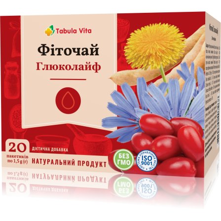 Фіточай Глюколайф №20 фільтр-пакети