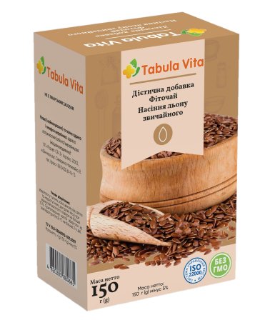 Фіточай льону насіння 150г Tabula Vita (Табула Віта)