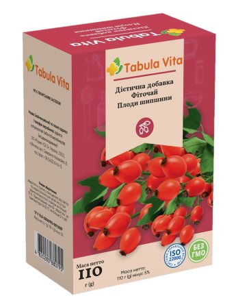 Фіточай шипшини плоди 110г Tabula Vita (Табула Віта)