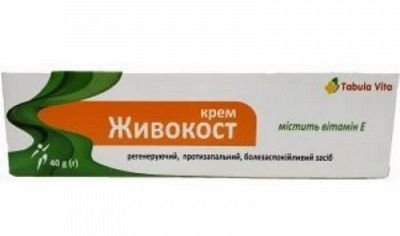 ЖИВОКОСТУ крем 40г у тубі Tabula Vita (Табула Віта)