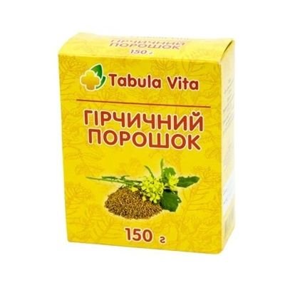 Гірчичний порошок 150г Tabula Vita (Табула Віта)