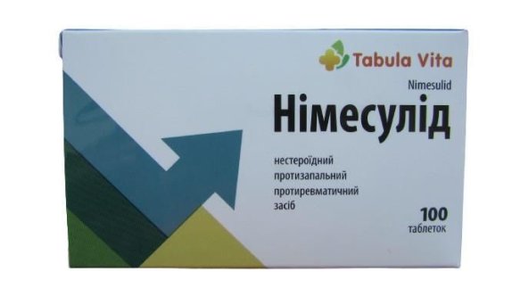НІМЕСУЛІД таблетки №100 Tabula Vita (Табула Віта)