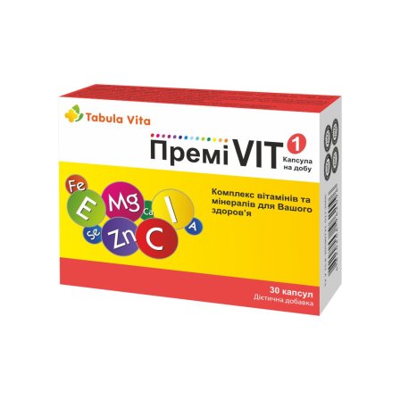 ПреміVIT (ПреміВІТ) капсули №30 Tabula Vita (Табула Віта)