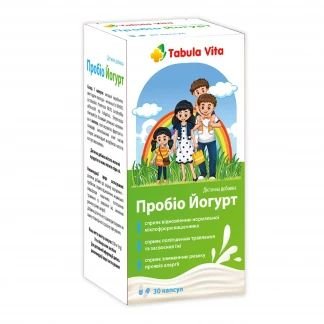 ПРОБІО Йогурт капсули №30 у банці Tabula Vita (Табула Віта)