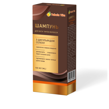 Шампунь проти лупи з дисульфідом селену 100мл