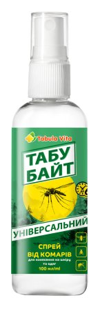 Спрей від комарів Табу Байт Універсальний 100мл Tabula Vita (Табула Віта)