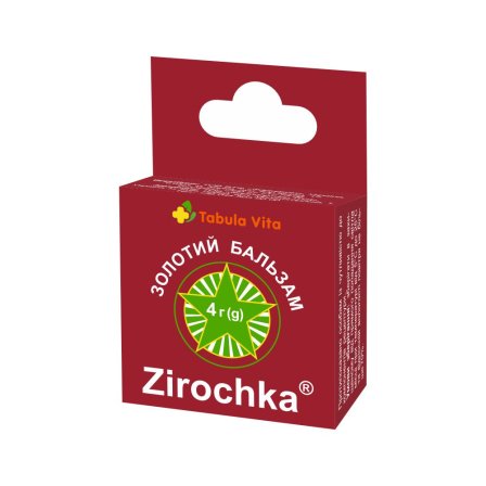 ЗОЛОТА Зірка бальзам 4г Tabula Vita (Табула Віта)