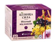 Цілюща сила Фіточай №1 від кашлю №20 фільтр-пакети Tabula Vita (Табула Віта)