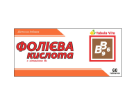ФОЛІЄВА Кислота з вітаміном В6 таблетки №60