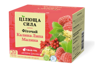 Цілюща сила фіточай калина/липа/малина 1,5г №20 фільтр-пакети Tabula Vita (Табула Віта)
