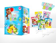 Льодяники Fruity Zoo Табула Віта з вітамінами №120 асорті