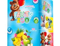 Льодяники Fruity Zoo Табула Віта з вітамінами №120 асорті