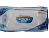 Серветки вологі №72 з клапаном Tabula Vita (Табула Віта)